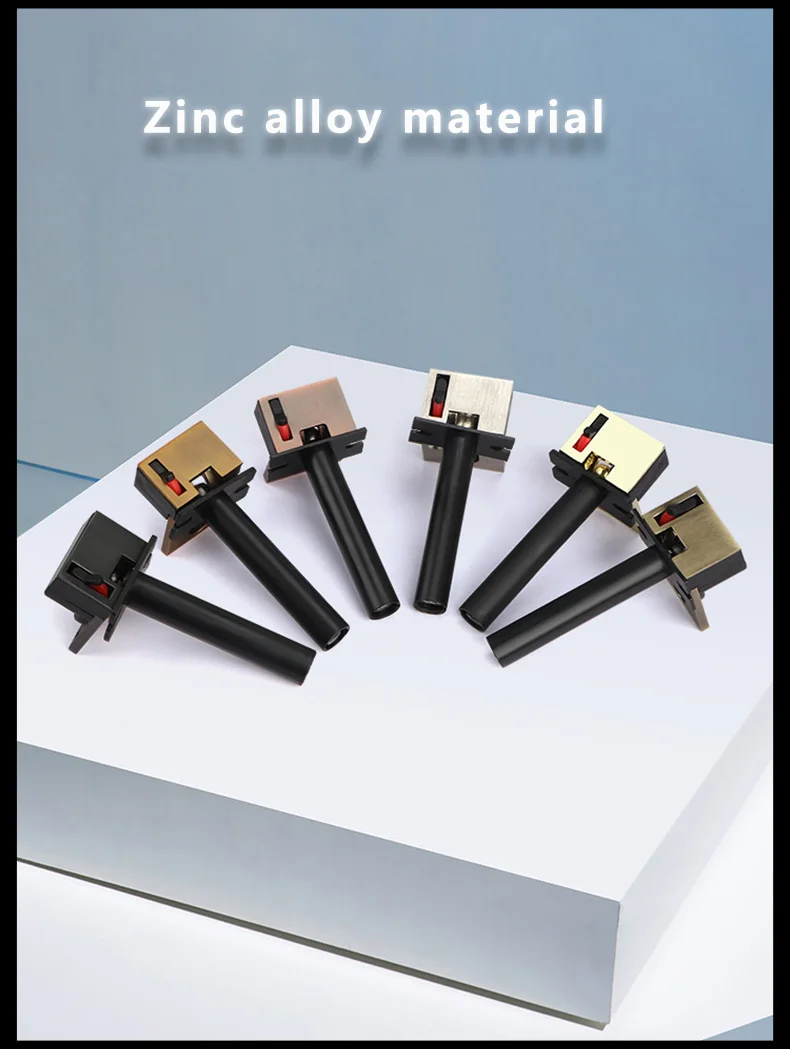 Description Picture 3 of itemHidden Anti-theft Chain Household Anti-lock Door Bolt Hidden Anti-theft Buckle Door Chain Lock Black Hotel Safety Chain