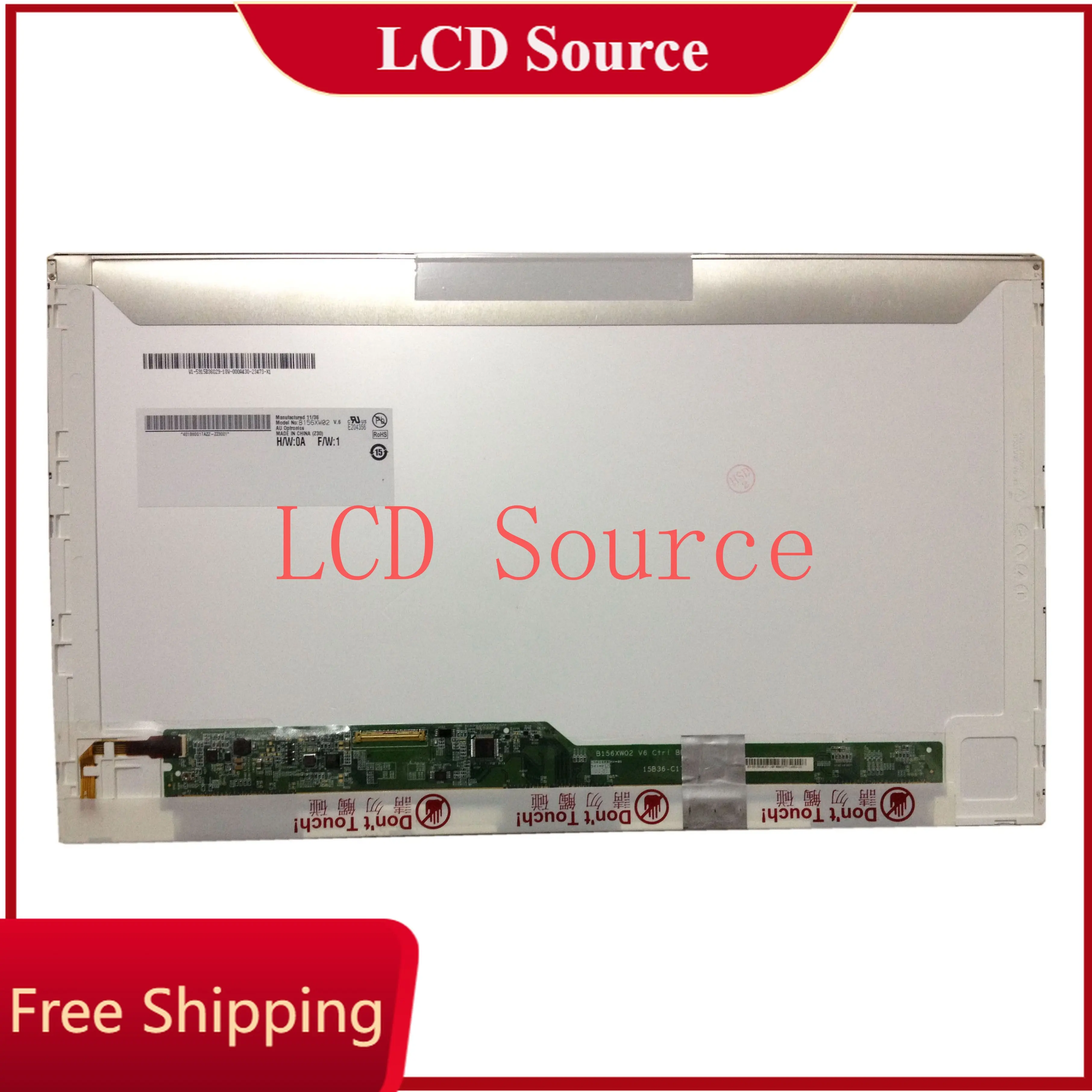 

B156XW02 V.6 LP156WH2 LP156WH4 TLN1 BT156GW01 V.4 40 Pins TLA1 LTN156AT02 LTN156AT05 LTN156AT24 N156B6-L0A L0B