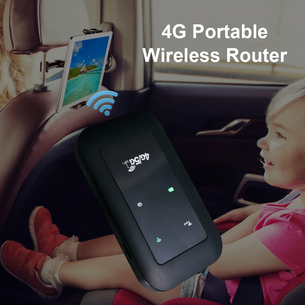 Portable 4G LTE Wireless Hotspot Device