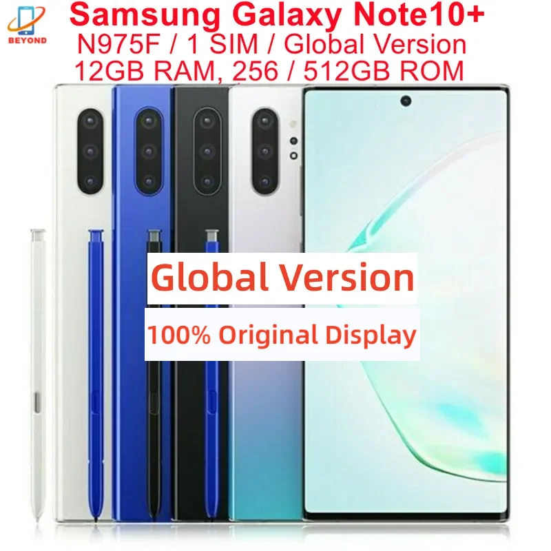 1702] galaxy note10+ Plus 256GB SIMフリー