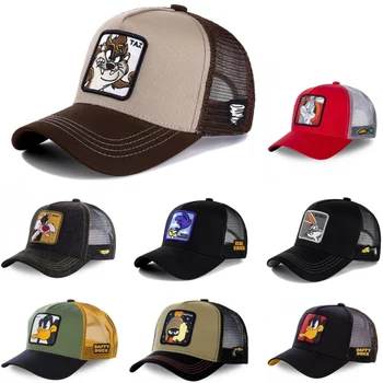 Hot Sale Unisex Anime Cartoon Cap High Quality Patch Draw Baseball Cap Men Trucker Hat 1