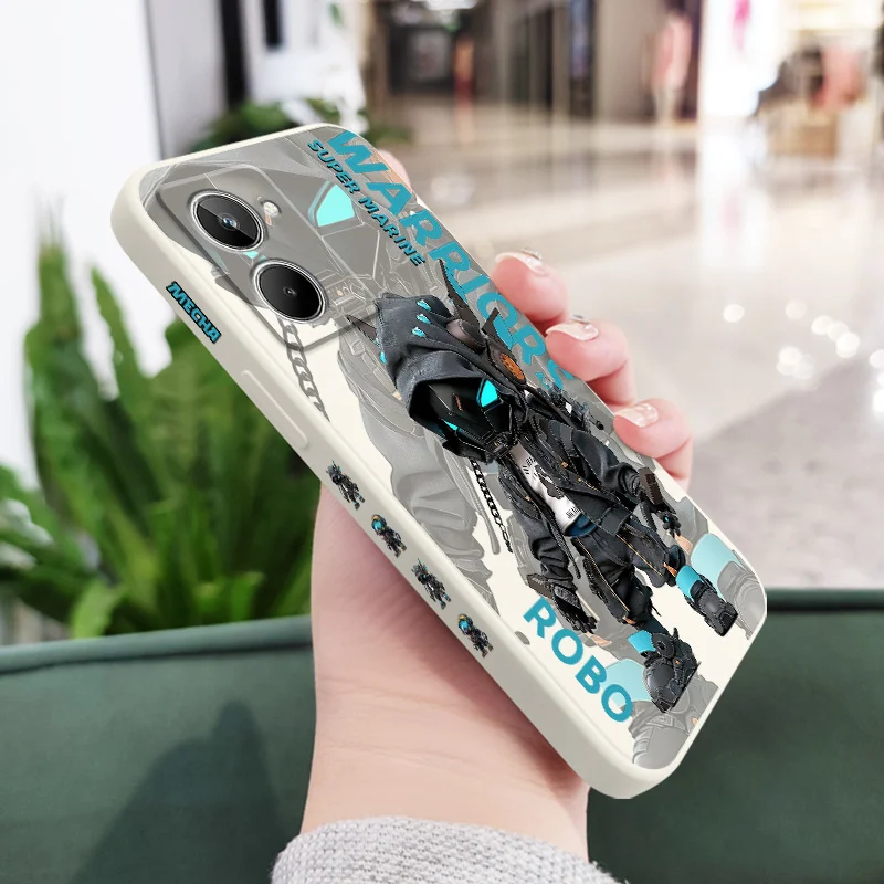 Trendy Cool Boy Liquid Silicone Phone Case