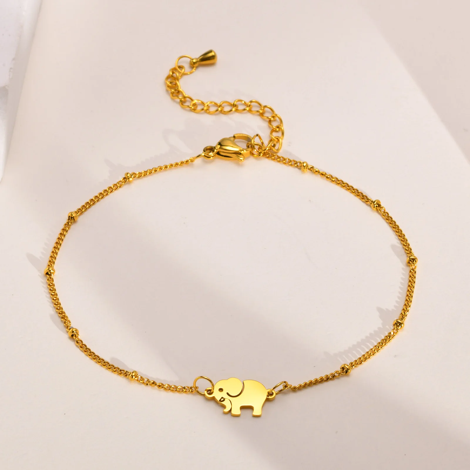 What Is Boho Jewelry|bohemian Gold Elephant Heart Charm Bracelet - Zinc  Alloy Link Chain For Women