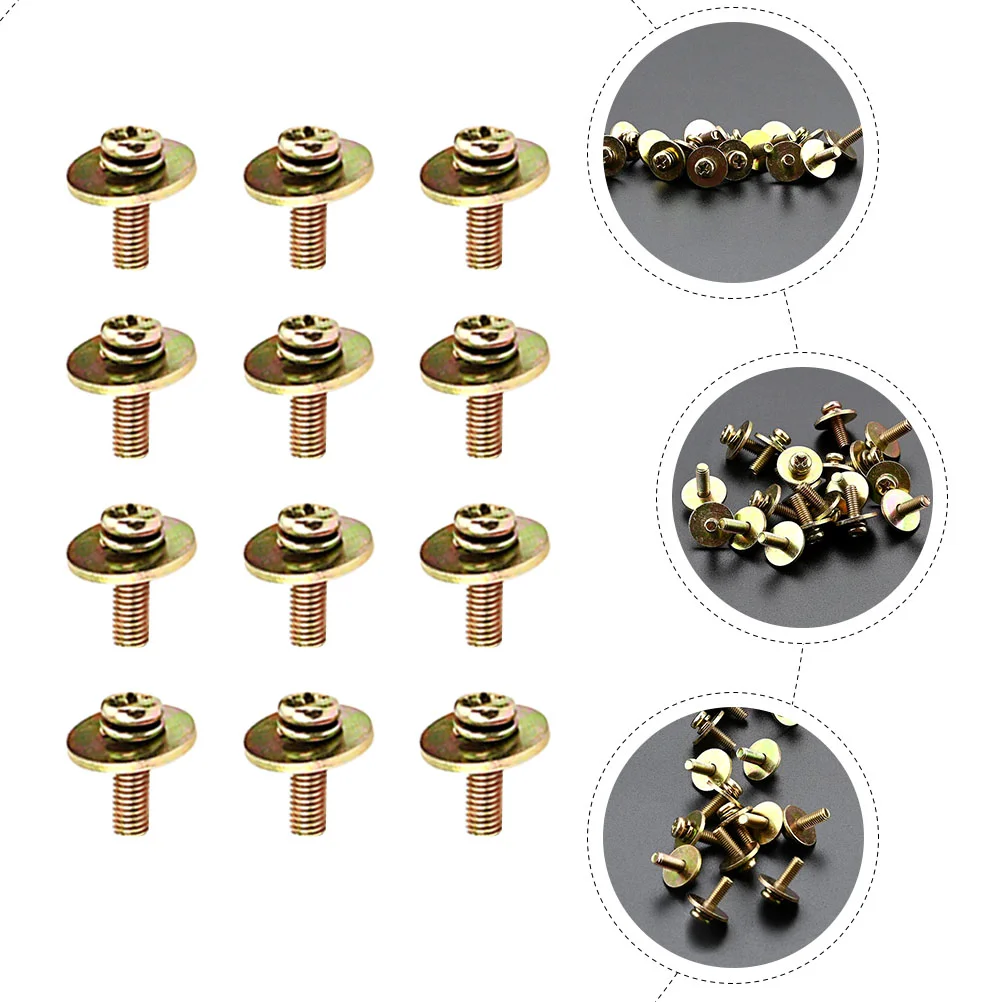 

20 Pcs Accessories Screw Snare Lug Claw Hooks Musical Instrument Drum Single Replacement Screws Tension Short Mounting