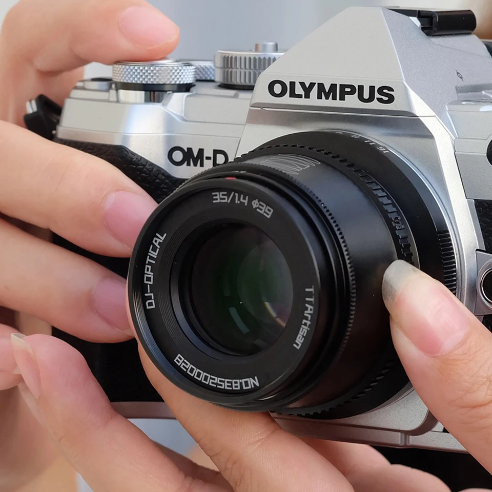 TTArtisan APS-C 35mm F1.4 대구경 휴대용 카메라 렌즈 ( E A7RIII, 니콘 ZFC, 후지필름 마운트용, 스튜디오 촬영)