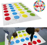 Twister Game Twister Funny Balance Family Party Games with Spinner Floor Play Mat Floor Game Gift for Kids Family Birthday Party 1