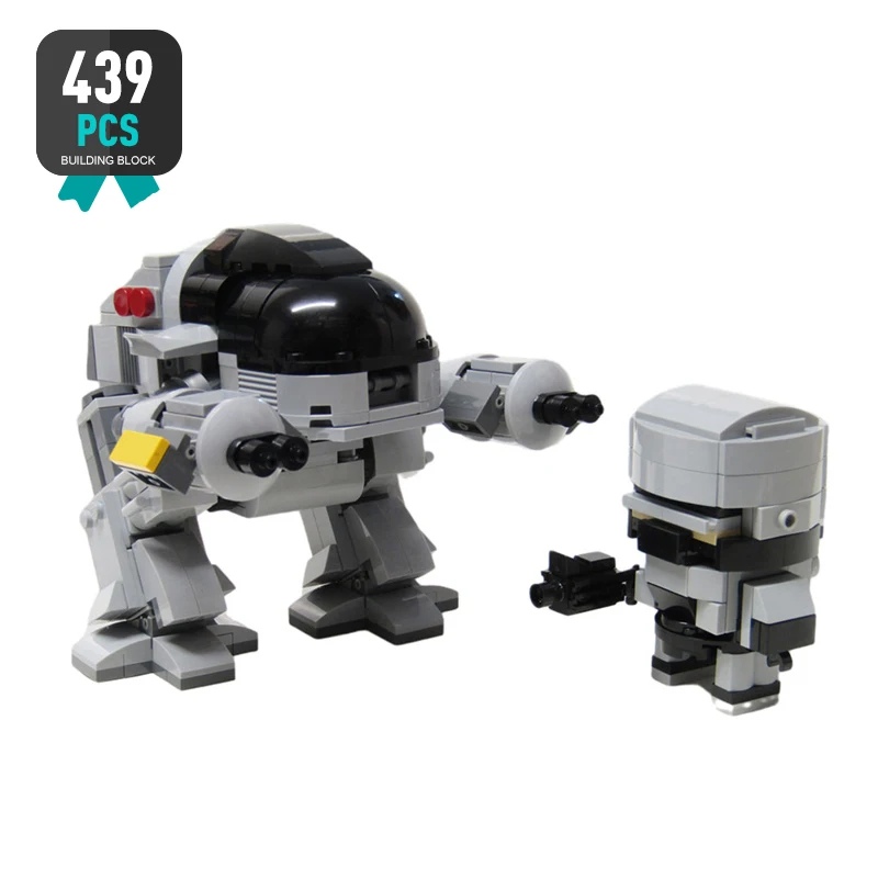 Механический робот MOC фигурки из фильма Роботизированный набор строительных