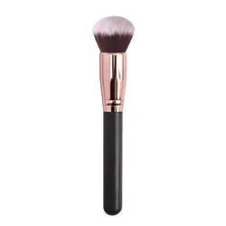 Professional Cosmetic Beauty Makeup Brush for Foundation, Powder, Concealer, and Blush Blending (Black - A)