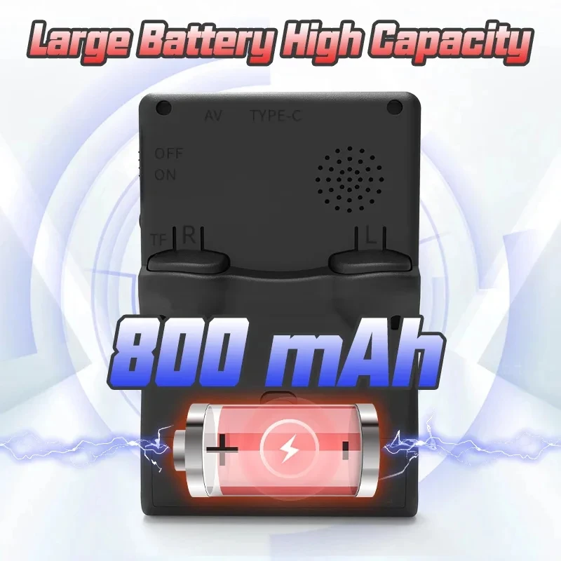 GB300 Handheld Game Console Portable Retro Video Game Console 3.0 Inch Built-in 6000+Game Support AV Output handheld game console