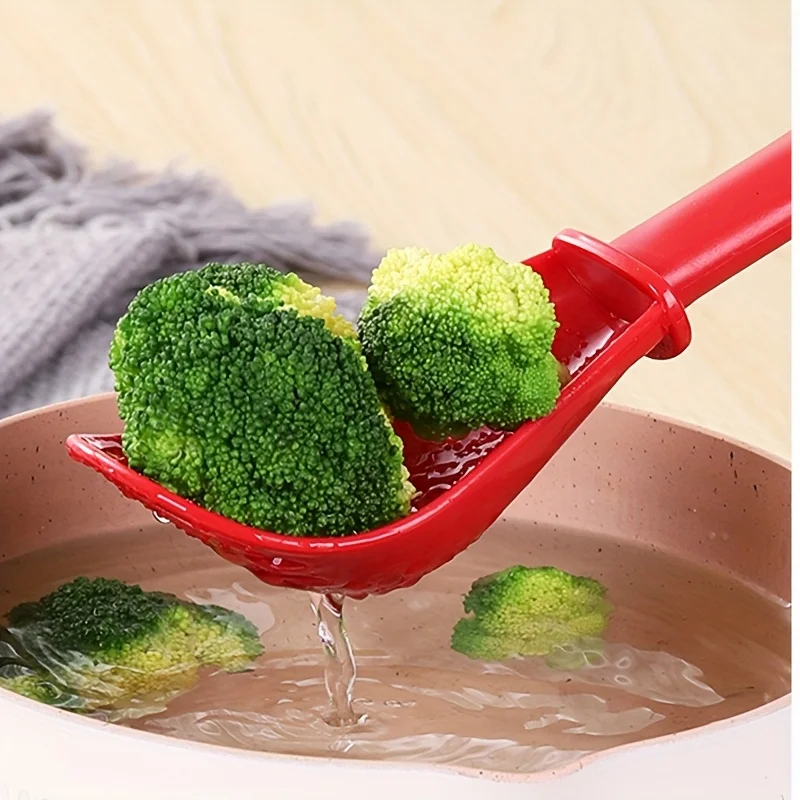 New Multifunctional Cooking Spoon Colander Spoon Strainer Skimmer Slotted Spoon Draining Mashing Potato Garlic Press Kitchen
