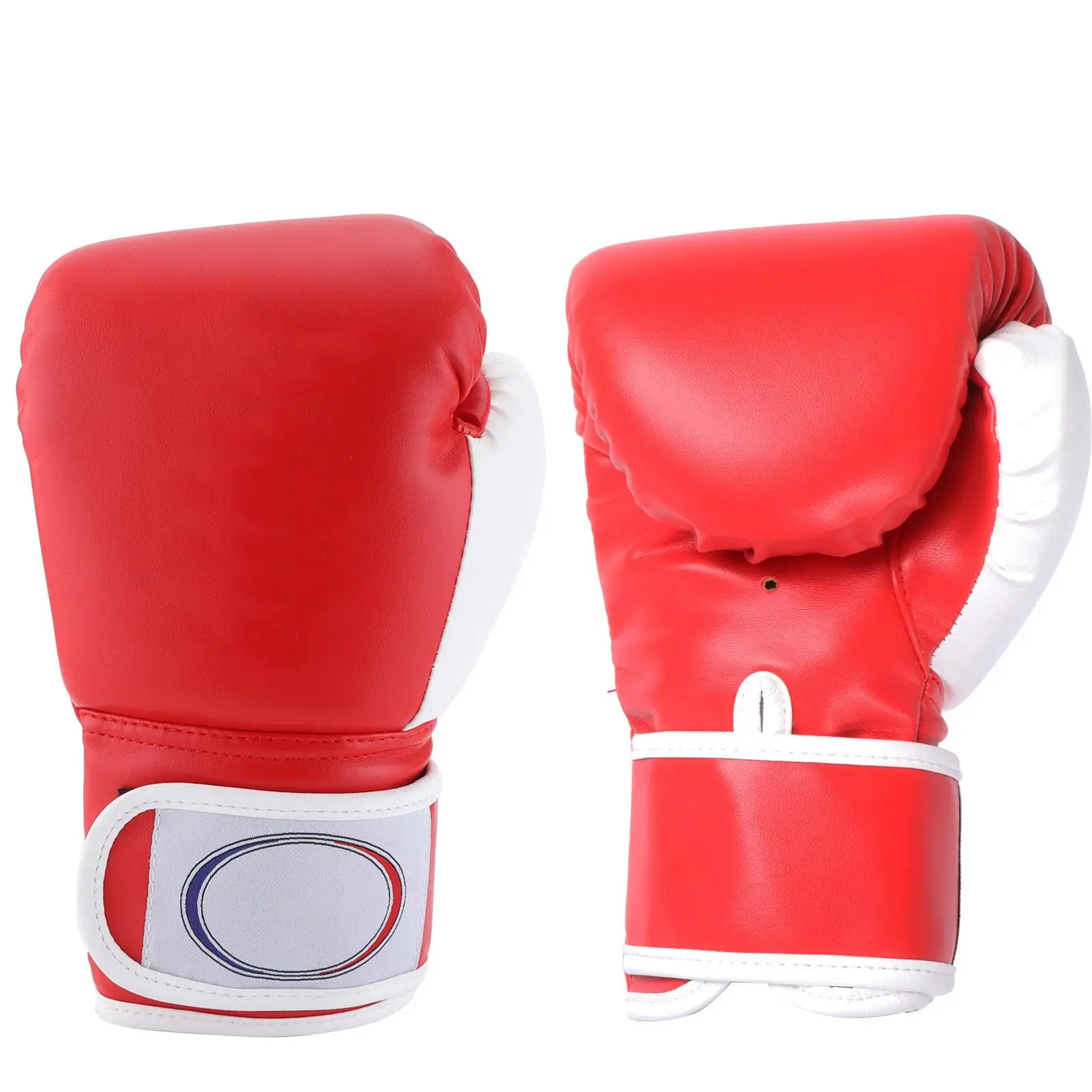 Kids PU Leather Boxing Gloves for Sparring & Training-Karate & Muay Thai