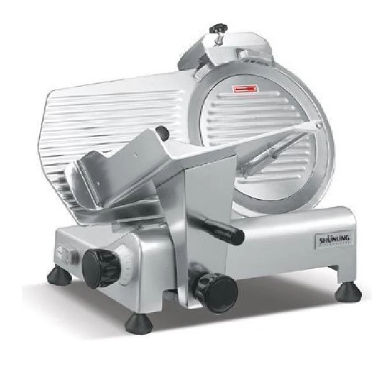 10 Inch Meat Slicing Machine Semi-automatic Meat Slicer Commercial Meat Grinder Chopper 2