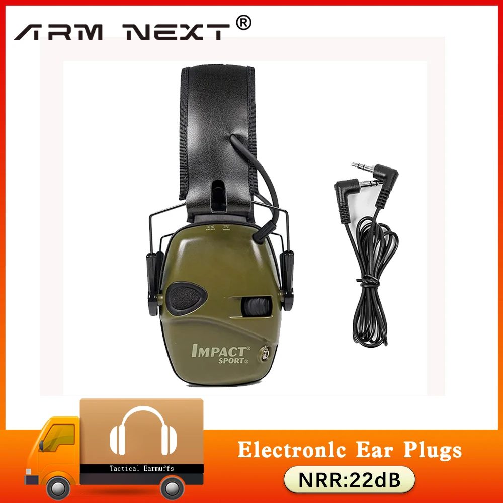 ARM NEXT Electronic Noise Reduction Earmuff Military Shooting Earmuffs