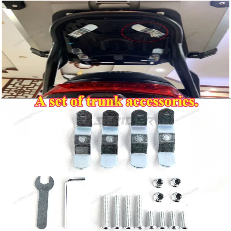 Motorbike Frame Mount Bracket Accessory Motorcycle Side Luggage Case Fasteners Replacement Luggage Case Mount Fasteners