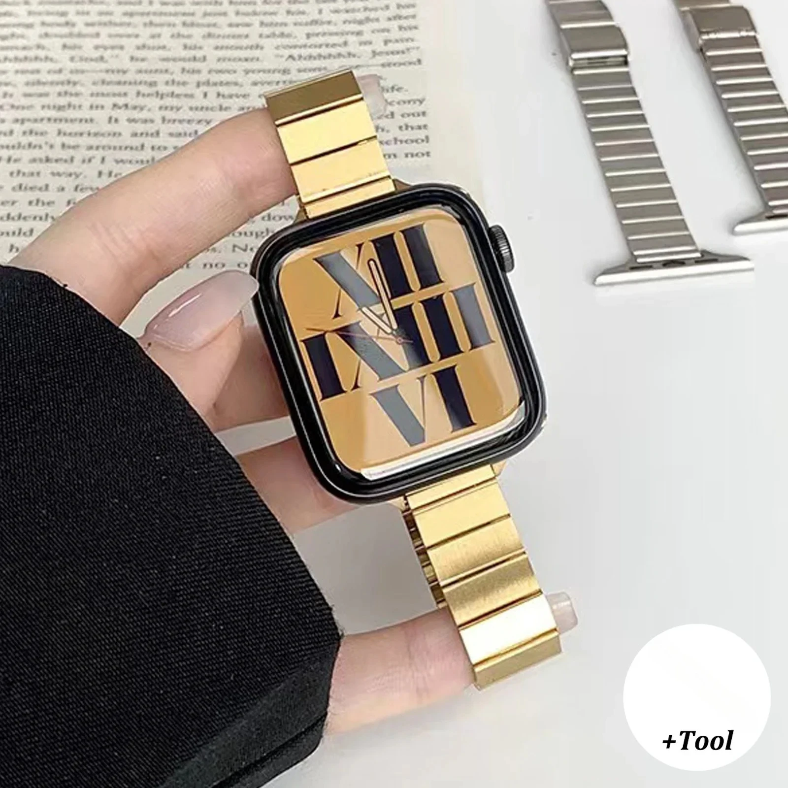 ตัวเลือกสินค้า สายนาฬิกาสแตนเลสสำหรับ Apple Watch ทุกรุ่น