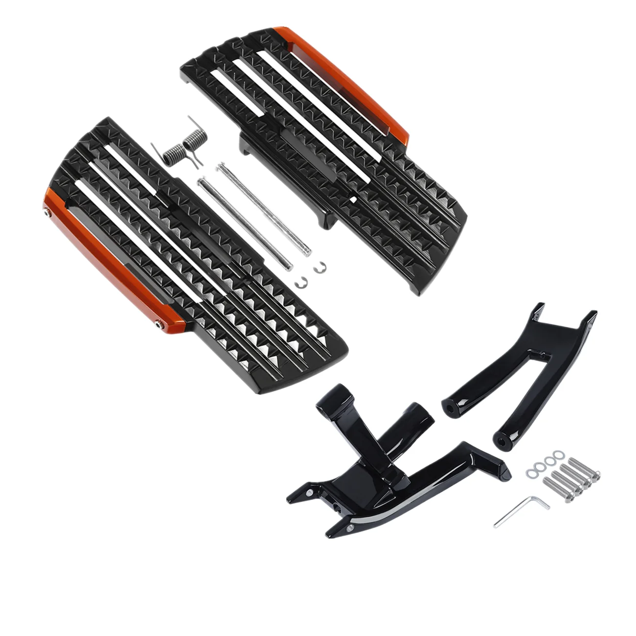 Motorcycle Driver Footboard Bracket For Harley Softail Fat Boy Slim