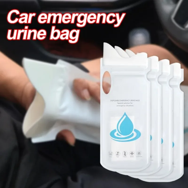 Portable Car Emergency Urine Bag Large Capacity Dual-use