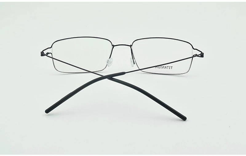 2026 Dänemark Design Titan Brille Rahmen Männer Runde Brille Koreanische Business Ultraleicht Brillen Mode quadratische brille Frauen – Detail 12