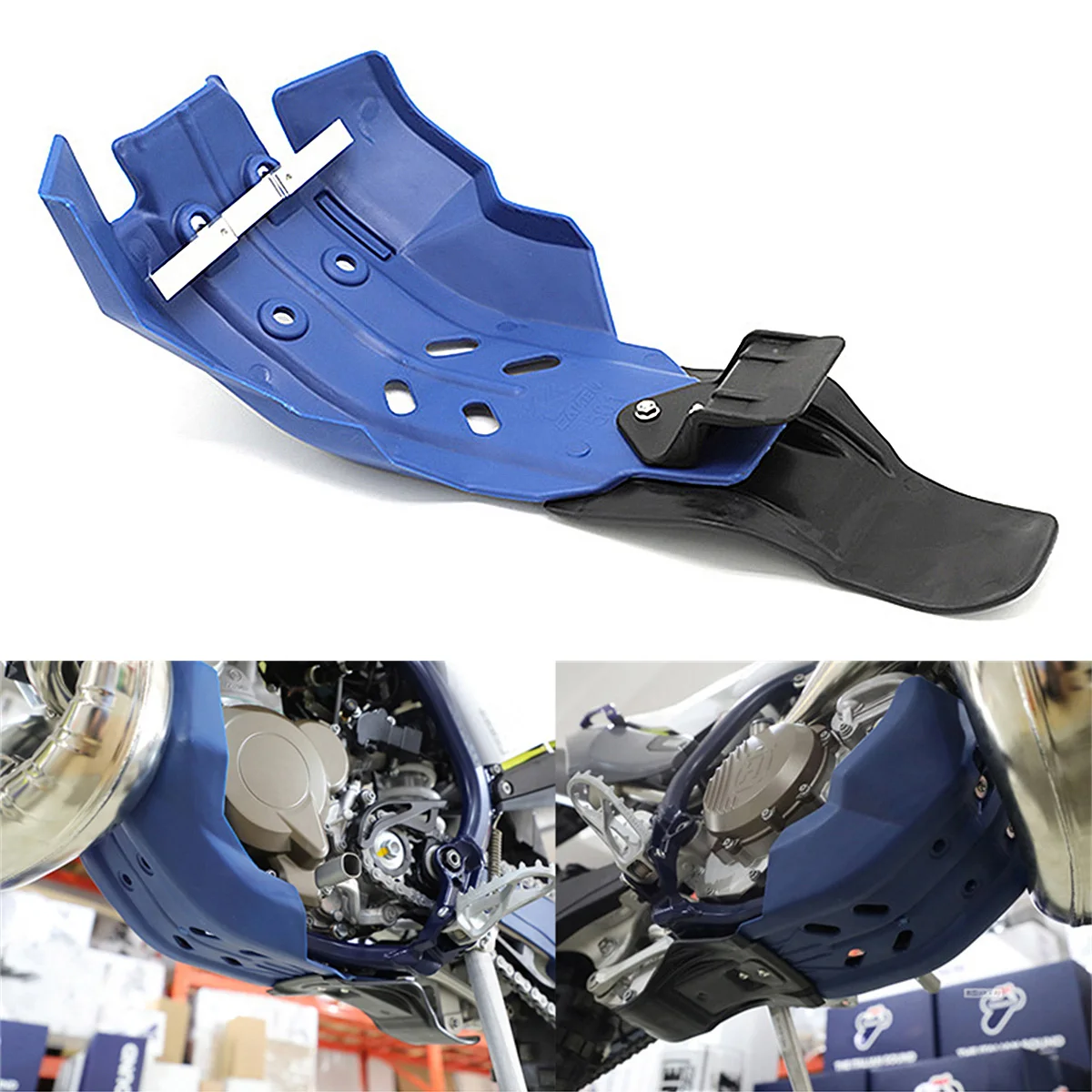 

For Husqvarna TE FC FE 250 300 TE250 FC250 TC250 TE 250i 300i 2019-2021 Motorcycle Engine Frame Protector Cover Guard Skid Plate