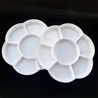 Children's Gift Pigment Tray Alternatives Paint Supply Round Palette Art Paint Tray Plastic Palette Watercolor 2