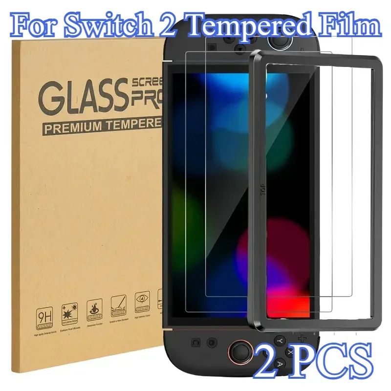 Premium HD Tempered Glass Screen Protector - 2/4 Pack, Transparent & Anti-Scratch