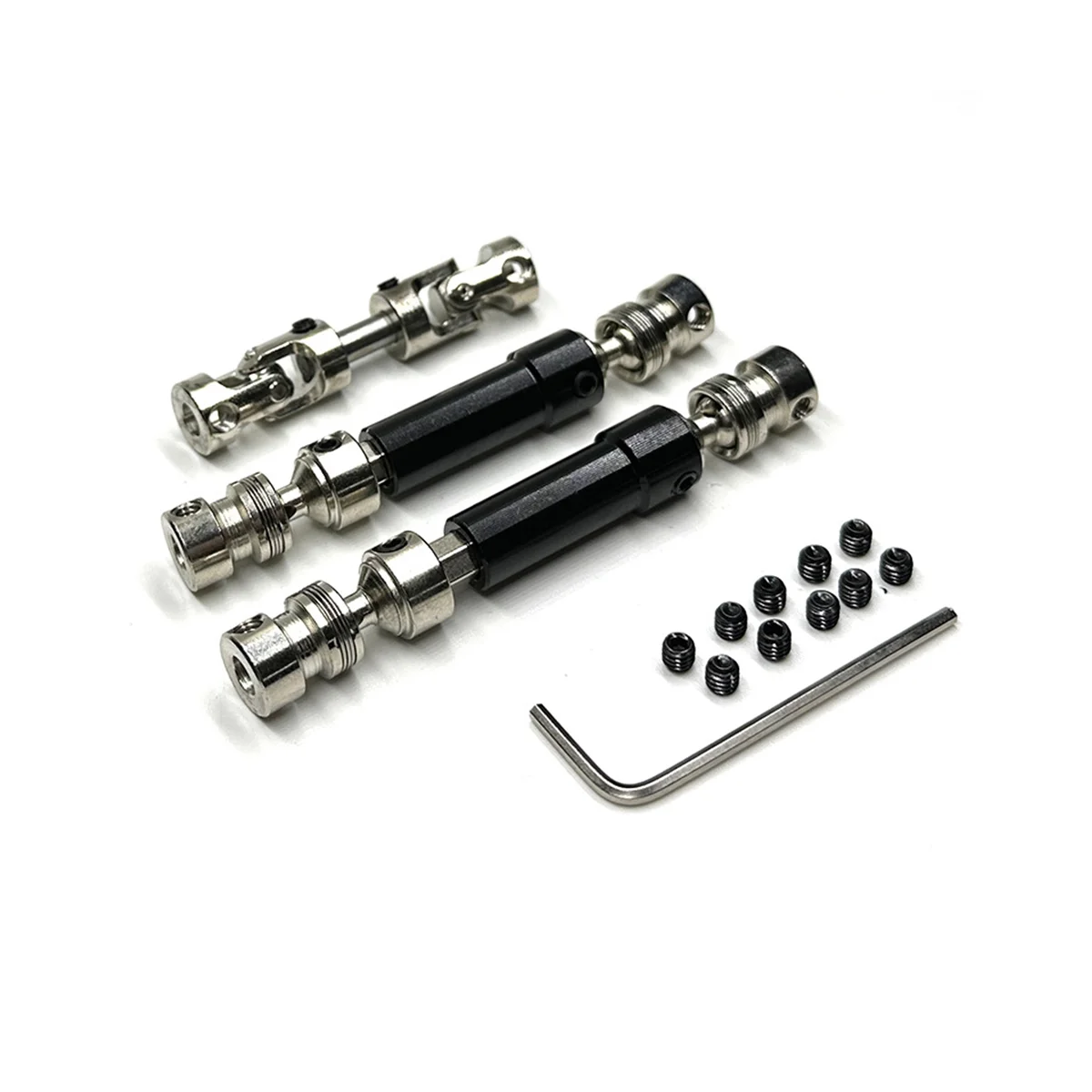 

3Pcs Metal Drive Shaft CVD Driveshaft for MN128 MN86 MN86S MN86K MN86KS MN G500 1/12 RC Car Upgrade Parts Accessories,4