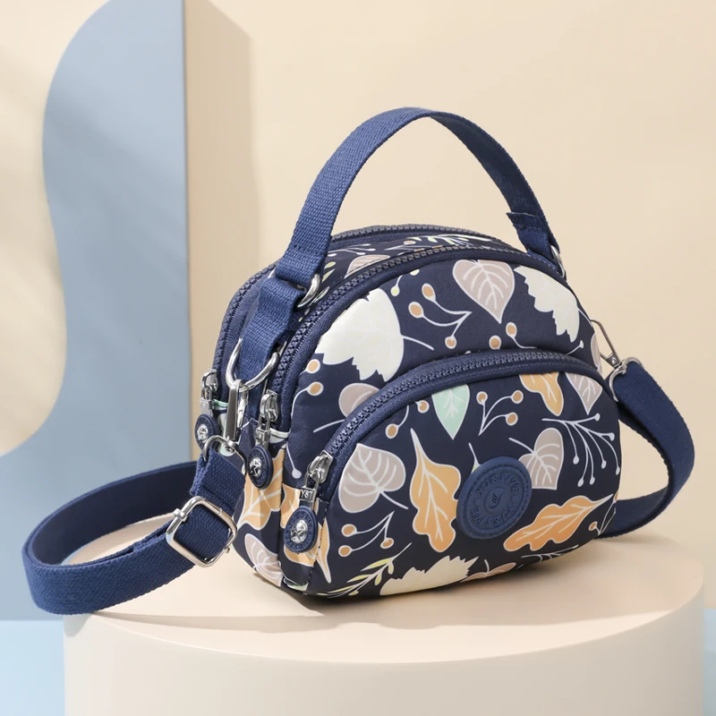 Women Shoulder Messenger printing Bag Nylon Oxford Lightweight Waterproof Zipper Package Large Capacity Travel for Girls crossbody bag,women handbags
