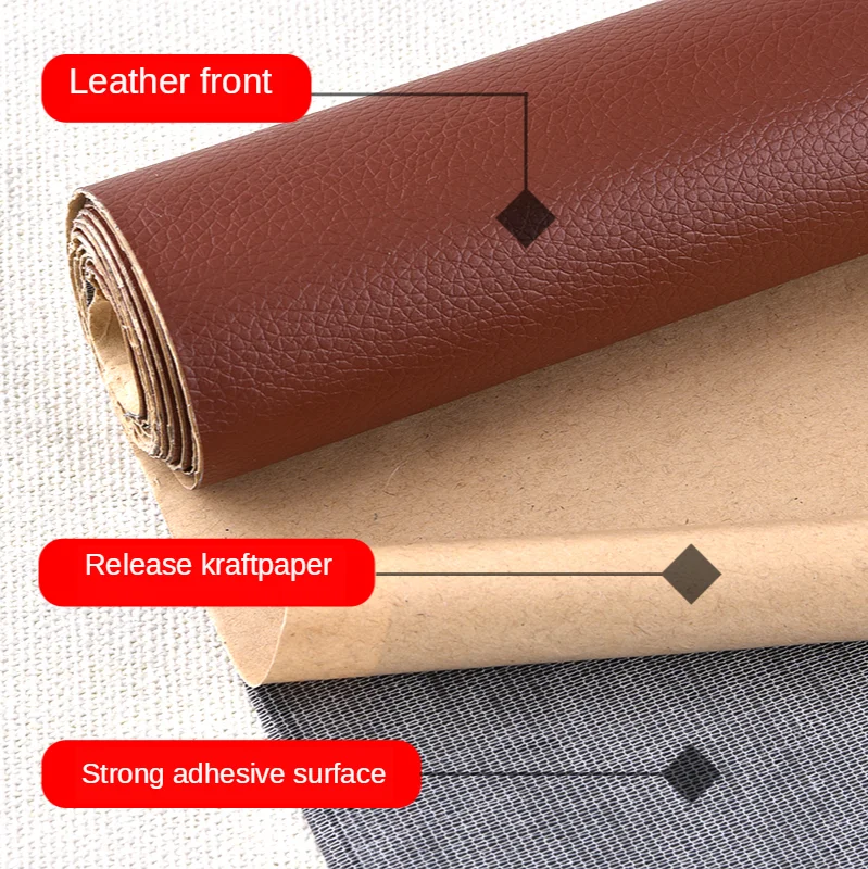 1 pcs 60x25cm sofa repair leather patch self-adhesive sticker for chair  seat bag shoe bed bag fix leather sofa patches