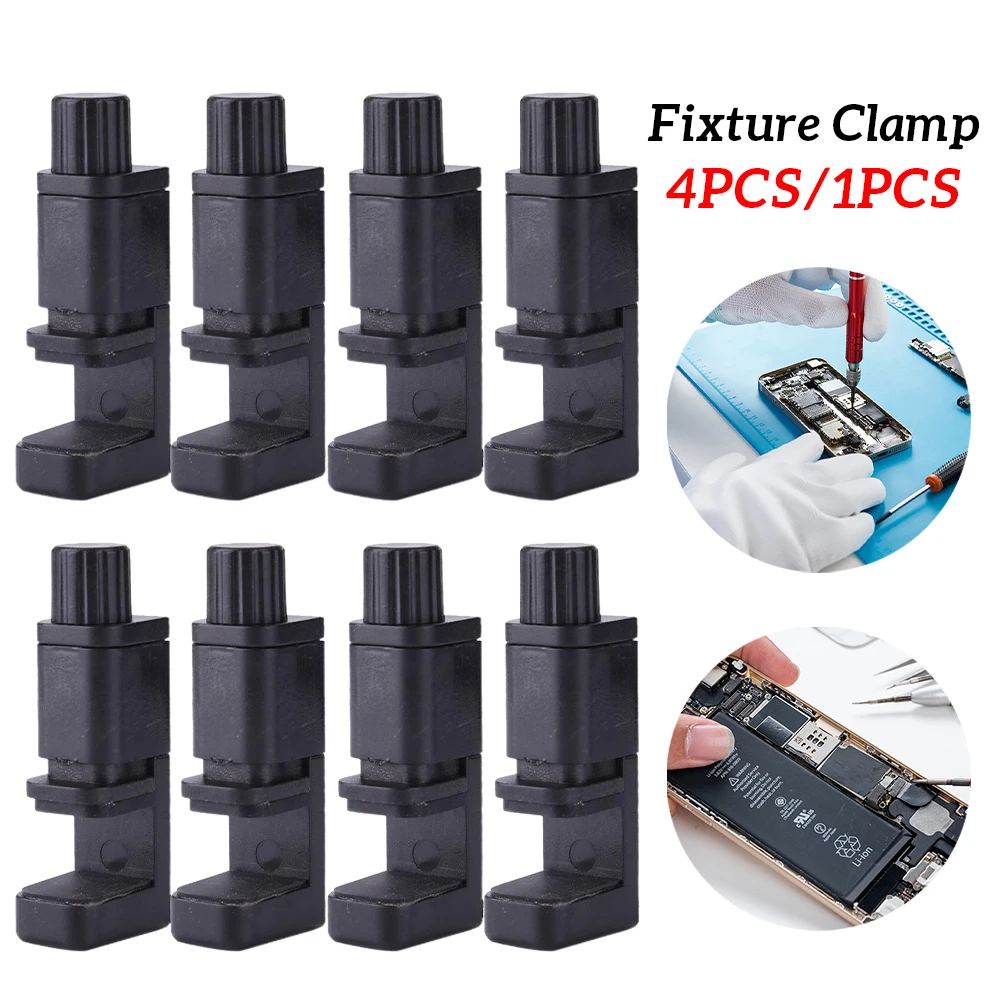1/4pcs Plastic Universal Fixture Clamp Holder Adjustable Mobile Phone Repair Tools LCD Display Screen Fastening Clip for phone