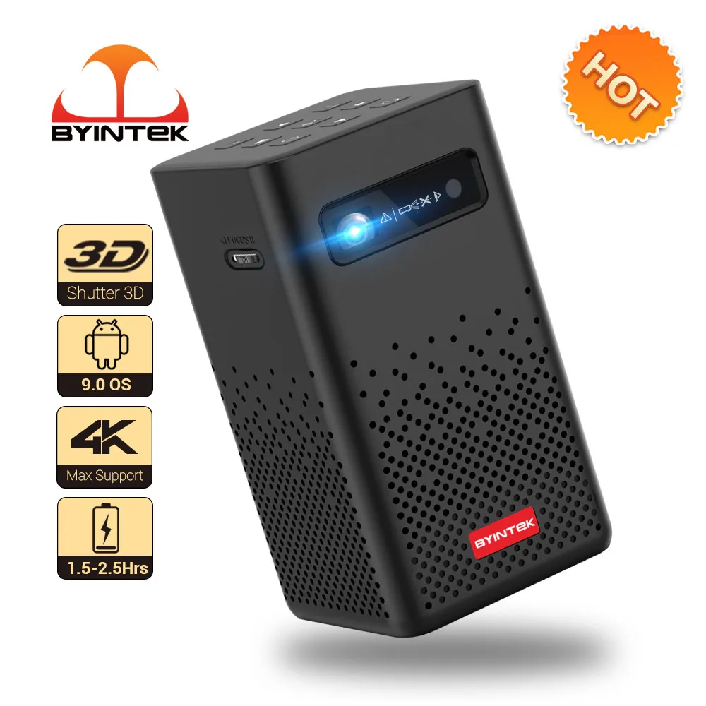 Портативный Мини Проектор Byintek P20 Купить
