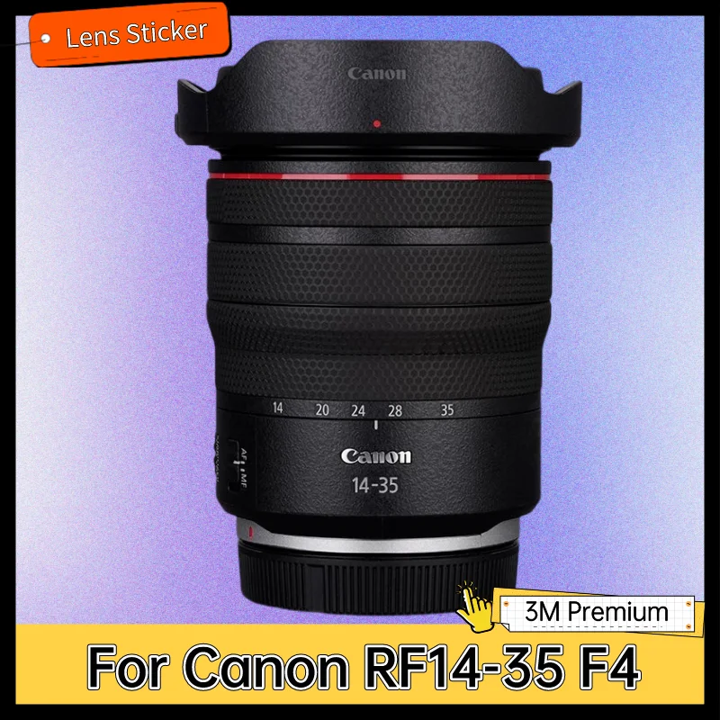 

Для Canon RF14-35 F4 наклейка на корпус объектива Защитная Наклейка на кожу виниловая пленка против царапин защитное покрытие