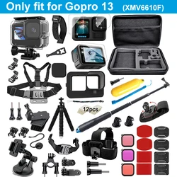 GoPro Accessories Kit: Waterproof Carrying Bag & Tripod Set - XMV6610F