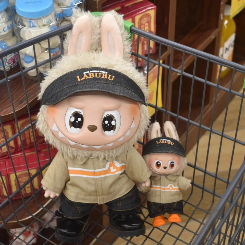 POPMART Labubu The Naughty Cashier 37cm Doll Weird Flavor