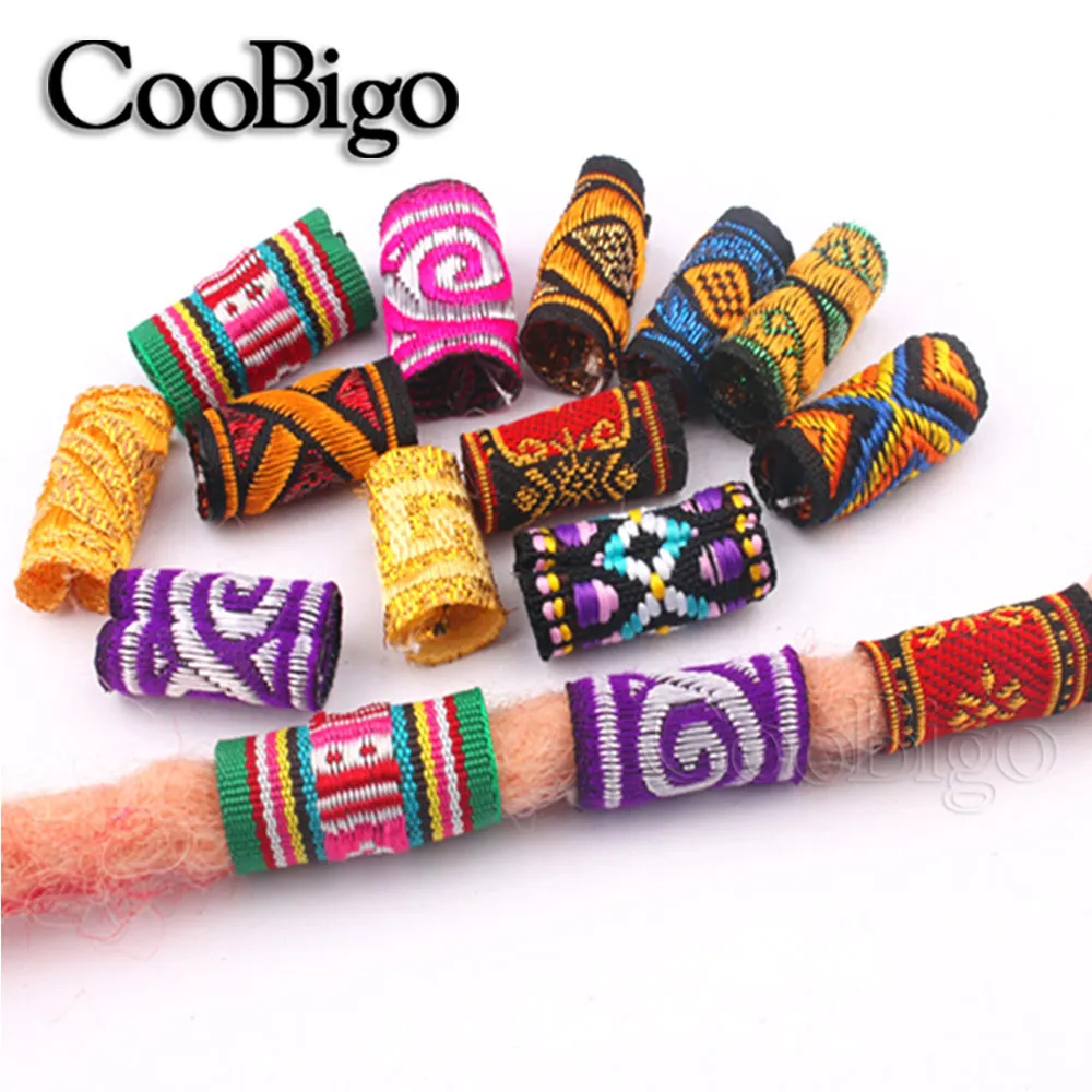 Obręcze do warkoczyków, tuby, hiphop, haft, tkanina, koraliki do dredów, klipsy, mankiety, nakrycia głowy, ozdoby do włosów, materiały do rękodzieła DIY, CooBigo