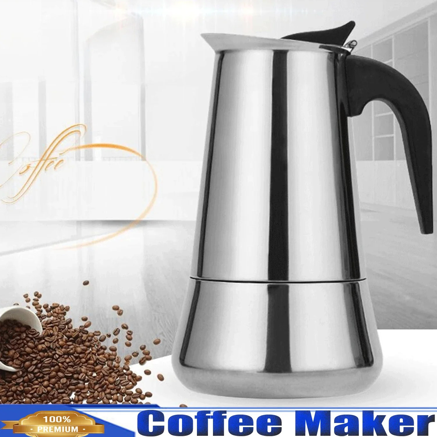 Coffee Percolators Stovetop For Camping, Percolator Coffee Pot Stainless  Steel Coffee Maker Camping 9 Cup - AliExpress