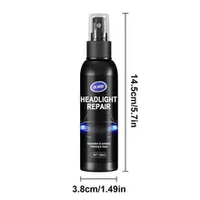  Car Headlight Polishing Agent Scratch Remover Repair Headlight Renewal Polish Liquid Headlight Restoration Kit Auto Accessories 