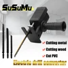 Reciprocating Saw Adapter Electric Drill Conversion Modified Chainsaw Power Tool Wood Cutter Machine Attachment with Blades 1