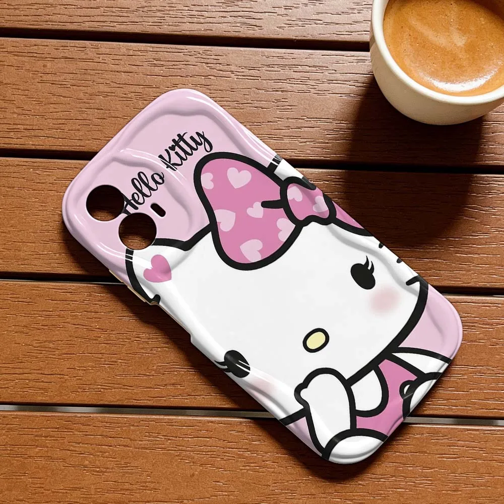 Creative Cat Bow Art Phone Case Cover