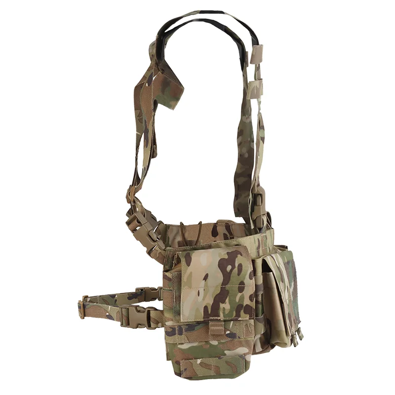 Emerson UW IV Chest Rig GP Pouch 556 762 MOLLE Weste Multi Pocket H Harness Schnellschalterplattform für EDC Tools Radio Mag Storage – Detail 12
