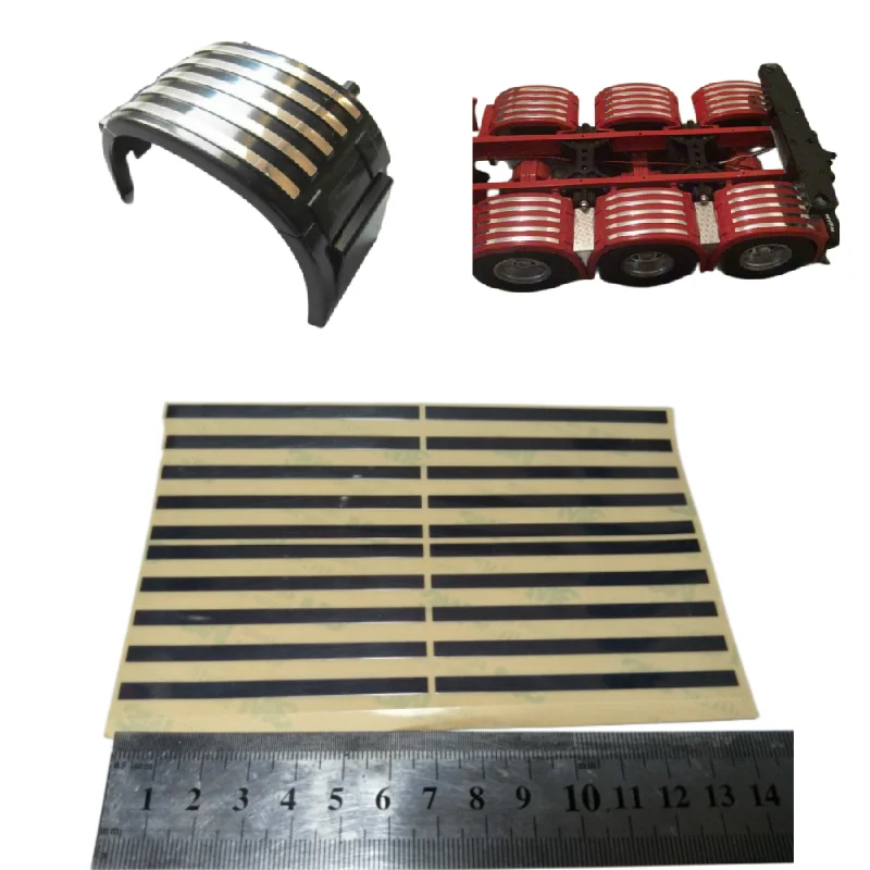 Tamiya Metal Paste Letter Post Adesivi In Metallo Per Il 1/14 Tamiya Rc Truck Car Scania 770S 56323 56327 Accessori Di Aggiornamento