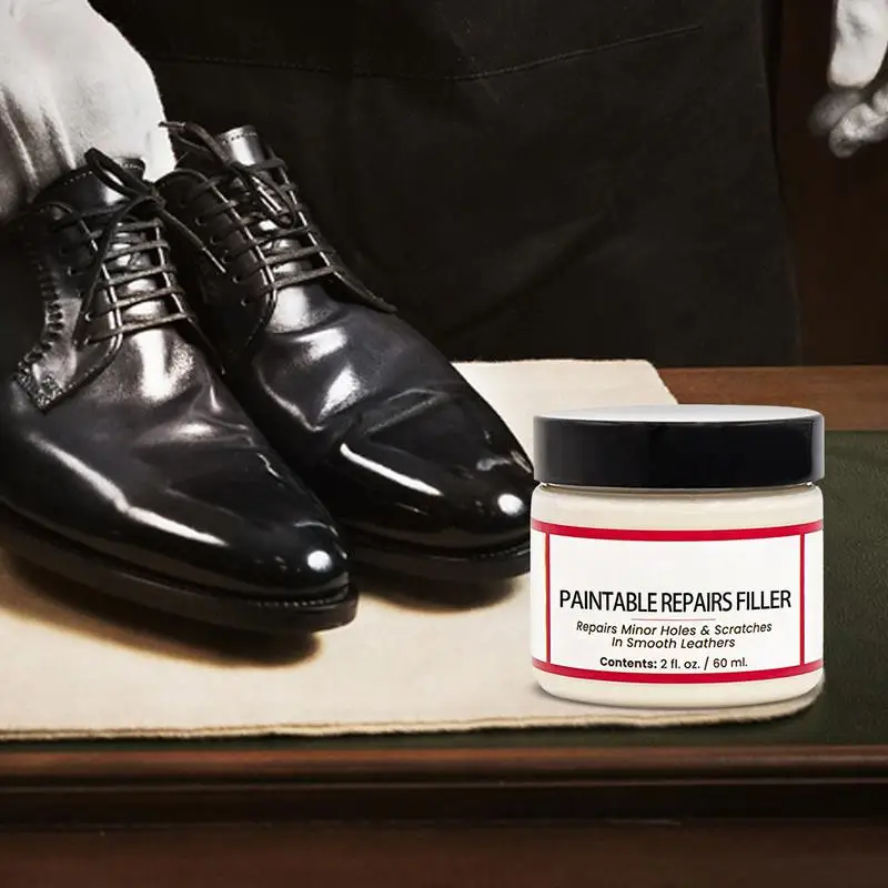 Leather Repair Paste Compound Restoring Filling Cracks Leather Repair Filler Paste For Furniture Bag Seat Cracks Repairing 70g