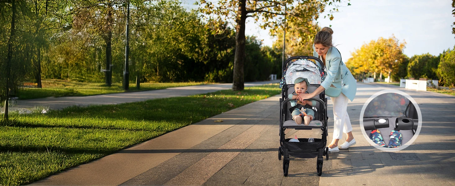 Lightweight Travel Stroller and Compact Buggy,