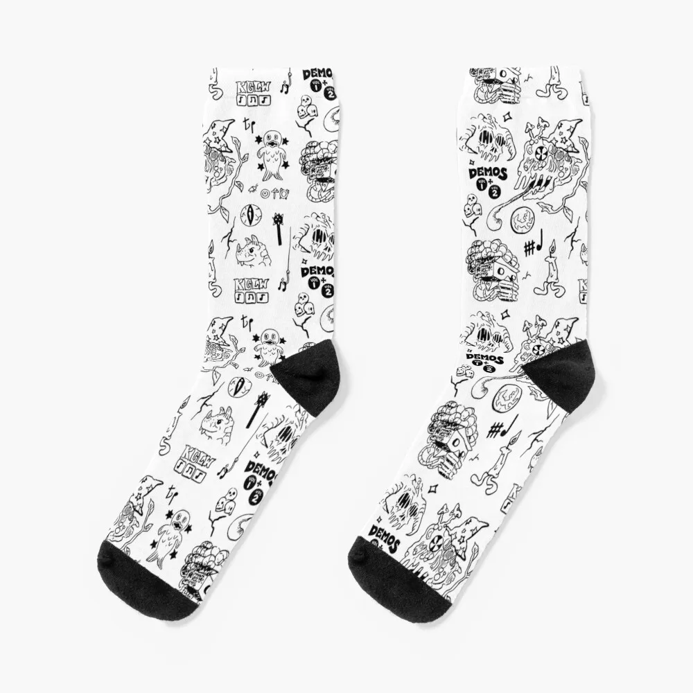 

King Gizzard and The Lizard Wizard Demos Vol 1 and 2 Socks christmas stocking Sports Men's Socks Women's