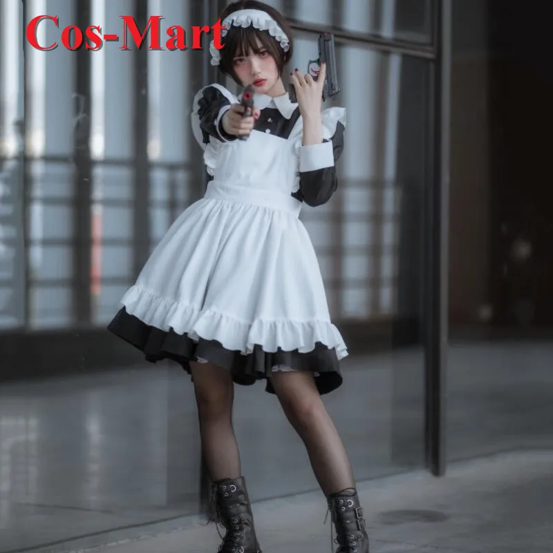 Cos-mart Original Black And White Traditional Maid Outfit Cosplay Costume  Fashion Sweet Uniform Role Play Clothing Custom-make - Cosplay Costumes -  AliExpress