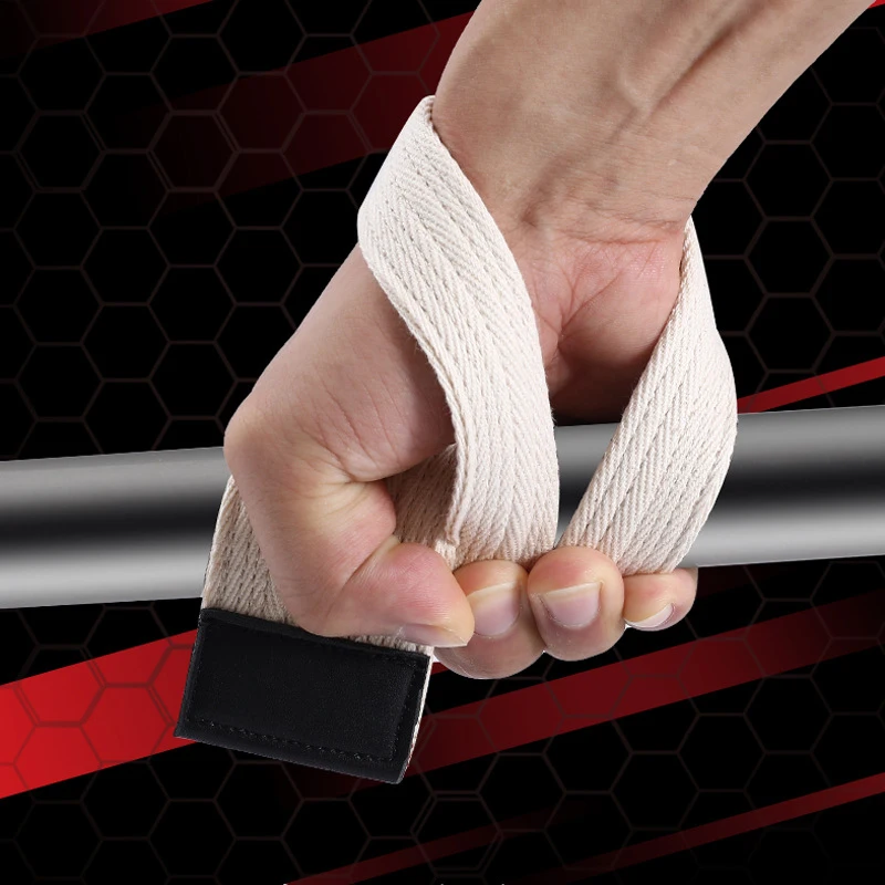 1 Pair Weightlifting Booster Lifting Wrist Straps Belt for Gym Crossfit Deadlifts Support Strength Training Fitness Accessories