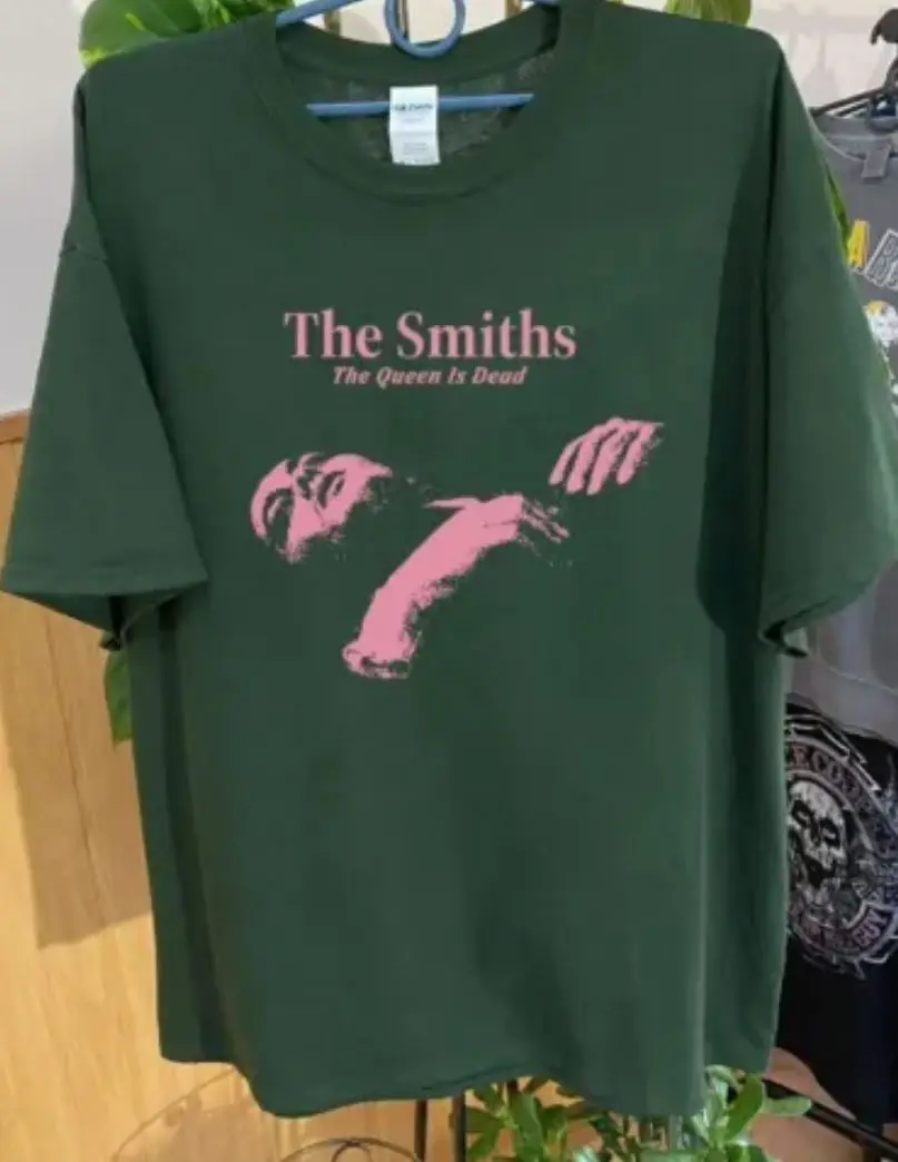 The Smiths Queen Is Dead T Shirt Maniche Lunghe O Corte