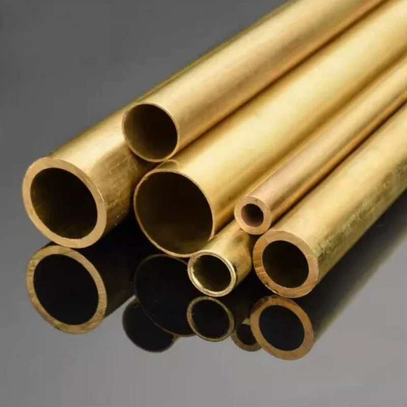 1Pcs Length 500mm H62 Brass Tube Capillary Tube OD 2.5/3/3.5/4/4.5/5/5.5mm Wall Thickness 0.2mm-1.5mm