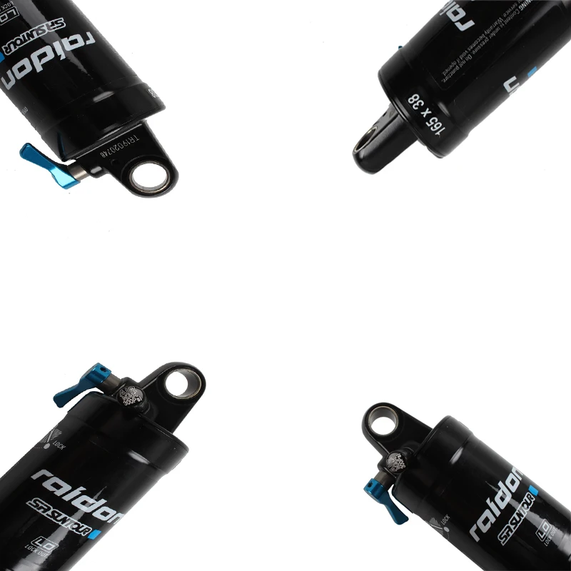 Bike Rear Shock Bumper Shox Air Downhill Pneumatic Chamber Dampers