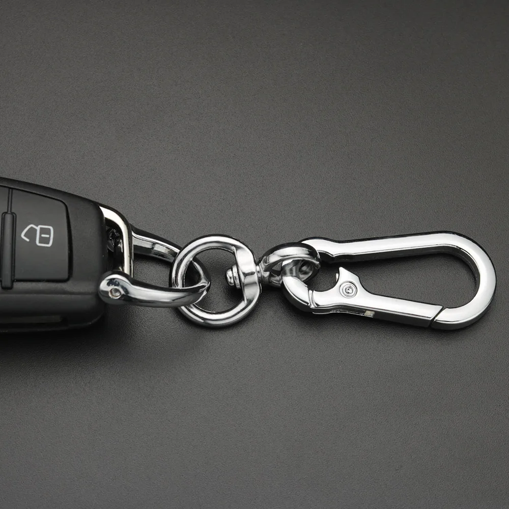 크리 에이 티브 금속 자동차 키 링 키 체인 남자의 키 체인 홀더 고품질 말굽 버클 교수형 키 링 액세서리 K411
