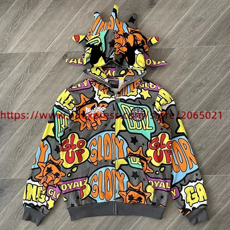 2025fw Glo Gang The Glory Full Zip Hoodie Men Women 1:1 High